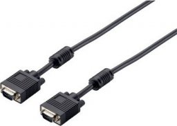 Kabel Equip D-Sub (VGA) - D-Sub (VGA) 20m czarny (118816)