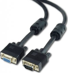 Kabel Equip D-Sub (VGA) - D-Sub (VGA) 15m czarny (118805)