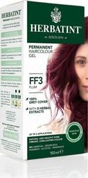  Herbatint  Naturalna trwała farba do włosów - FF - Seria Modny Błysk FF3 - śliwkowy
