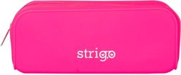 Piórnik Strigo SSC055 silikonowy prostokąt różowy
