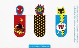 Santoro Zakładki magnetyczne - Superbohaterowie