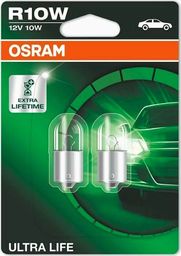 Osram OSRAM autožárovka R10W ULTRA LIFE 12V 10W BA15S (Blistr 2ks)