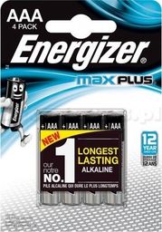  Energizer Bateria Max Plus AAA / R03 4 szt.