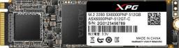 Dysk SSD ADATA XPG SX6000 Pro 512GB M.2 2280 PCI-E x4 Gen3 NVMe (ASX6000PNP-512GT-C)