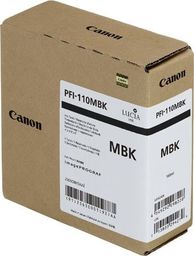 Tusz Canon Canon PFI-110MBK - 160 ml - Matte Black - Original - Ink Tank - for imagePROGRAF TX-2000, TX-3000, TX-4000 (2363C001)