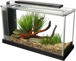 Hagen Akwarium szklane Fluval SPEC V z LED, 19L, 52 cm x 29.5 cm x 19 cm, czarne