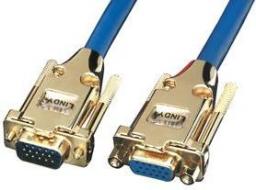 Kabel Lindy D-Sub (VGA) - D-Sub (VGA) 3m niebieski