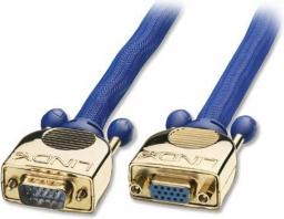 Kabel Lindy D-Sub (VGA) - D-Sub (VGA) 2m niebieski (37730)