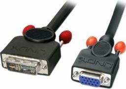 Kabel Lindy DVI-A - D-Sub (VGA) 3m czarny