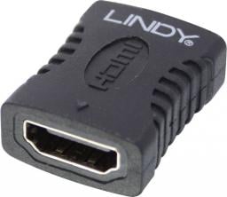 Adapter AV Lindy HDMI - HDMI czarny