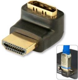 Adapter AV Lindy HDMI - HDMI czarny (41086)