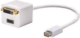 Adapter AV Lindy DVI Mini - DVI-D - HDMI biały (41003)