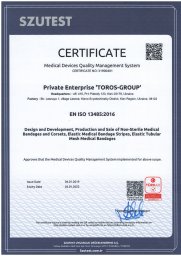 TOROS-GROUP Pas ciowo-poporodowy ze wzmocnieniami porowaty (czarny) rozmiar 4