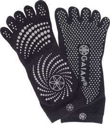 Gaiam GAIAM SKARPETKI ANTYPOŚLIZGOWE CZARNE S/M 52223