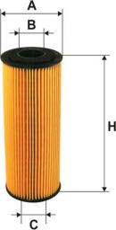 Filtron Filtr Oleju AUDI/SKODA/VW (OE640/1 )