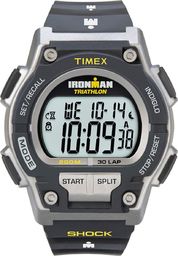 Zegarek Timex T5K195 IronMan Triathlon Shock 30 Lap męski czarny
