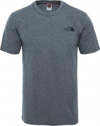  The North Face Koszulka męska Simple Dome Tee JBV szara r. M (T92TX5JBV)