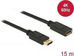 Kabel Delock DisplayPort - DisplayPort 15m czarny (84908)