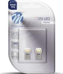  M-Tech ZAROWKA LED 12V W5W 0.3W BIALA 4XSMD3528