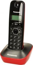 Telefon stacjonarny Panasonic KX-TG1611PDR Czerwony 