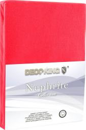  Decoking Prześcieradło Jersey Nephrite Red r. 120x200cm