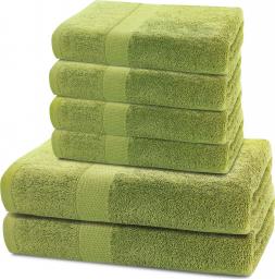  Decoking Komplet ręczników Marina 6 sztuk zielony