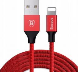 Kabel USB Baseus USB-A - Lightning 1.8 m Czerwony (CALYW-A09)