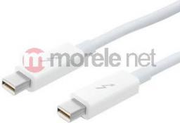 Kabel Apple DisplayPort Mini - DisplayPort Mini 0.5m biały (MD862ZM/A)