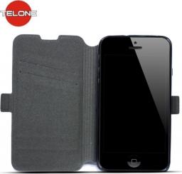 Telone Super Slim Shine Book Case z podstawką HTC One M10 Black