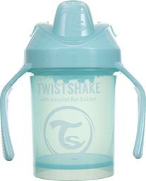  Twistshake Neišsiliejantis puodelis su rankenėlėmis Twistshake Mini Cup, 230 ml, 4 mėn., pastel blue