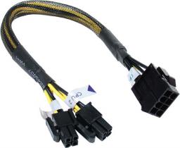  Akasa ATX/EPS 8-pin - ATX/EPS 8-pin, 0.3m, Żółty (AKCB88EXT)