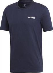  Adidas Koszulka męska Essentials Plain Tee granatowa r. S (DU0369)
