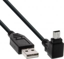 Kabel USB InLine USB-A - miniUSB 0.3 m Czarny (34103)