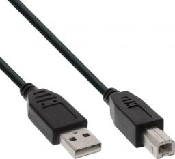 Kabel USB InLine USB-A - 7 m Czarny (34557X)