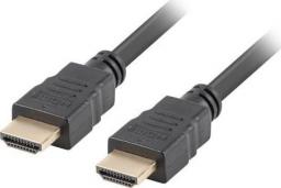 Kabel Lanberg HDMI - HDMI 15m czarny (CA-HDMI-10CC-0150-BK)