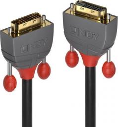 Kabel Lindy DVI-D - DVI-D 0.5m czarny (36230)