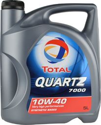 Olej silnikowy Total OLEJ TOTAL 10W-40 QUARTZ 7000 5L-KART