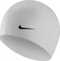  Nike Czepek Solid Silicone white (93060 100)