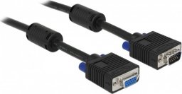 Kabel Delock D-Sub (VGA) - D-Sub (VGA) 5m czarny (82566)