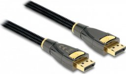 Kabel Delock DisplayPort - DisplayPort 2m srebrny (82771)