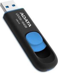Pendrive ADATA UV128, 64 GB  (AUV128-64G-RBE)