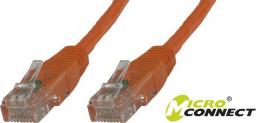  MicroConnect Patchcord U/ UTP CAT6 0,25 M Pomarańczowy PVC (B-UTP60025O)
