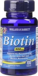 Holland & Barrett Biotyna 300 ug 100 tabl.
