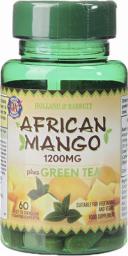 Holland & Barrett Afrykańskie Mango z Zieloną Herbatą 1200 mg 60 Kapletek