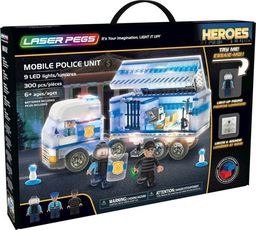 Laser Pegs Klocki Mobile Police Unit