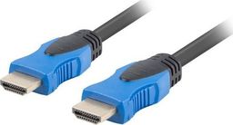 Kabel Lanberg HDMI - HDMI 4.5m niebieski (CA-HDMI-20CU-0045-BK)