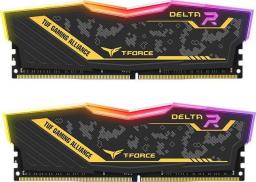 Pamięć TeamGroup DELTA TUF Gaming RGB, DDR4, 16 GB, 3200MHz, CL16 (TF9D416G3200HC16CDC01)