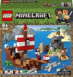 LEGO Minecraft Przygoda na statku pirackim (21152)