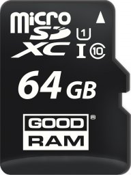Karta GoodRam MicroSDXC 64 GB Class 10 UHS-I/U1  (M1AA-0640R12                   )