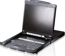 Przełącznik Aten ATEN KVM 16 port Dual Rail LCD 19'' + keyboard + touchpad USB-PS/2